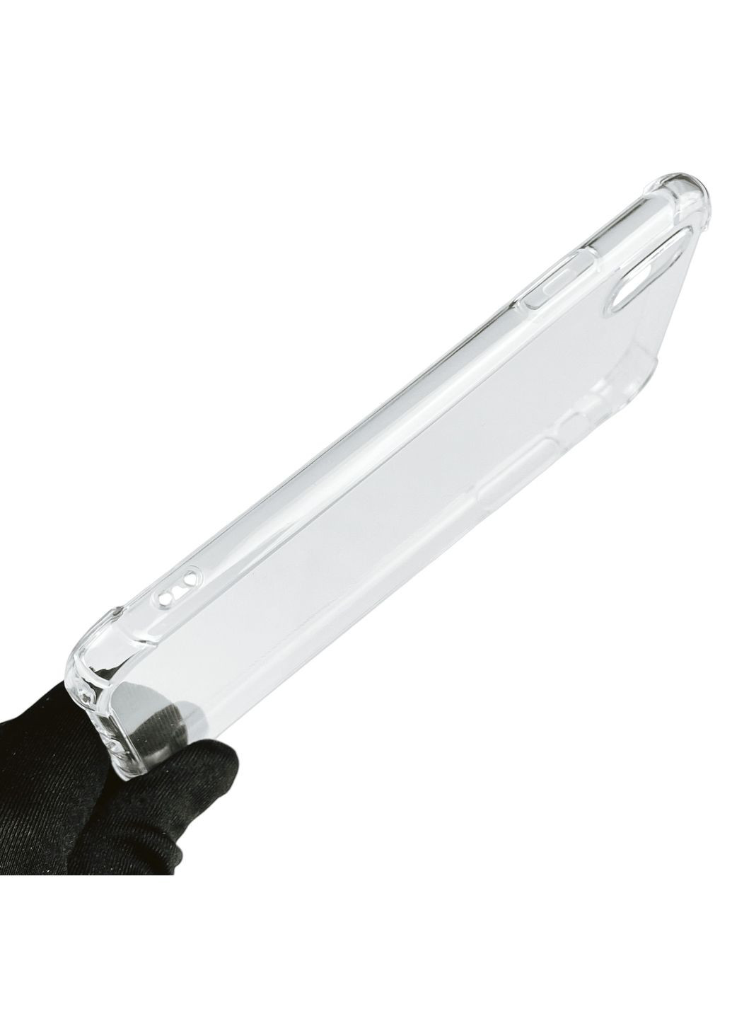 Чохол для iPhone XS Max з бронь кутами вище екрана протиударний на айфон хс макс прозорий Apple (366021677)