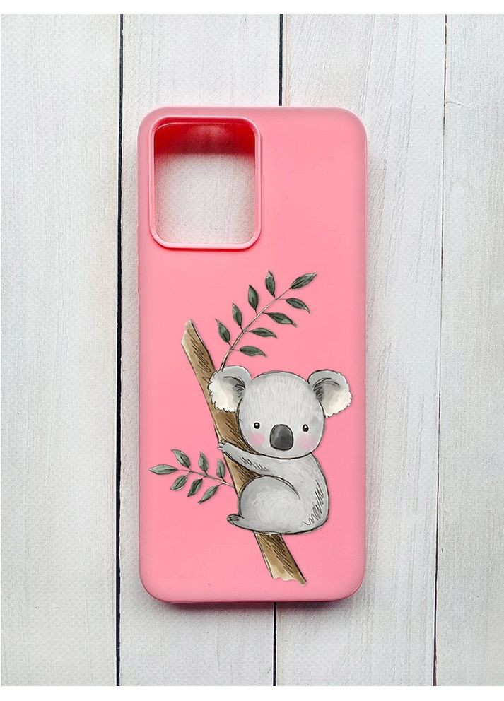 Матовый чехол на Xiaomi Redmi 12 Коала (принт 132) Creative (360668477)