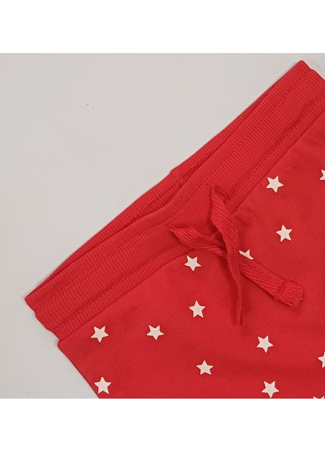 Красные демисезонные брюки H&M