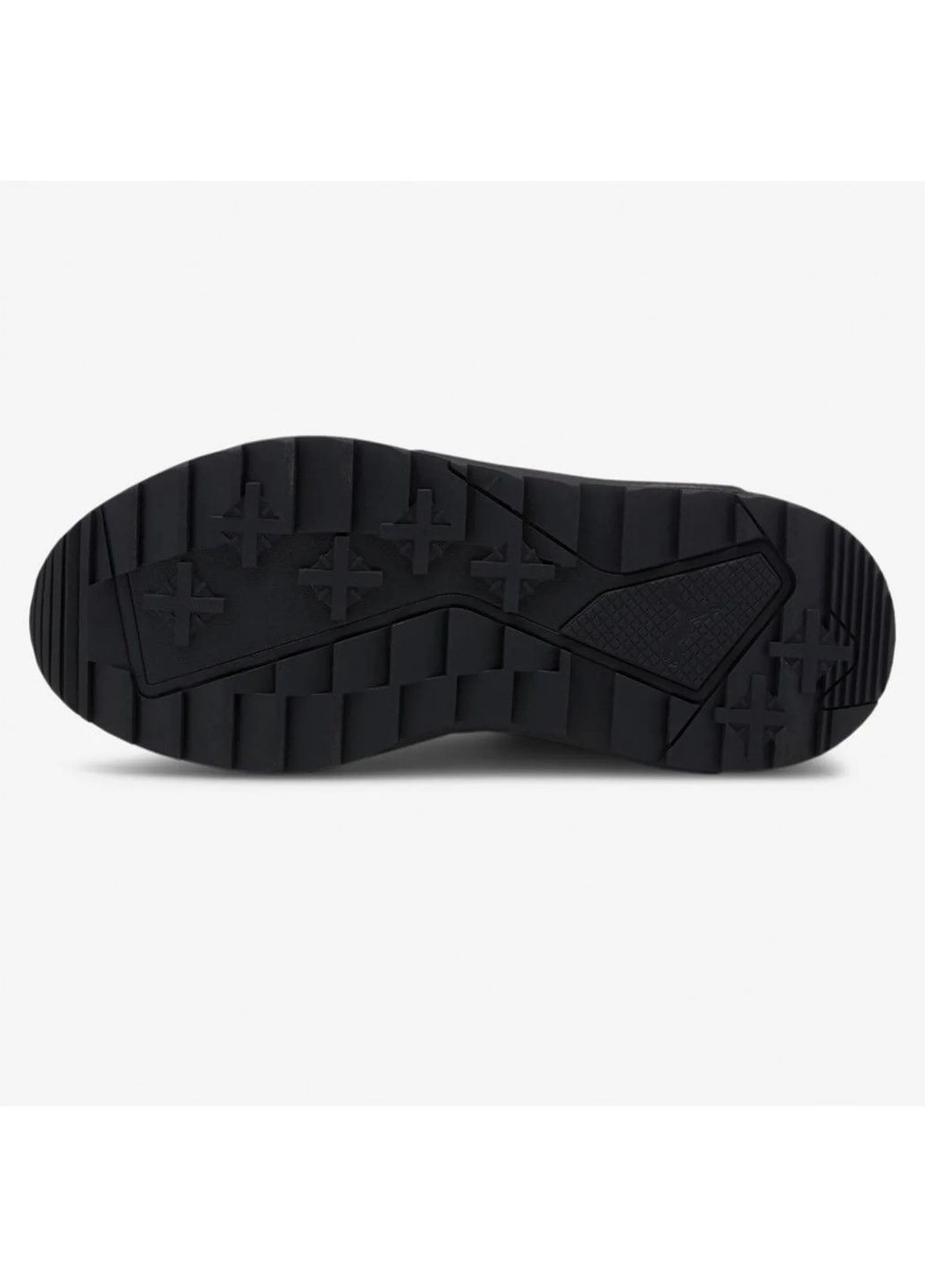 Чорні кросівки чоловічі x-ray 2 square mid wtr black 373020-06 Puma