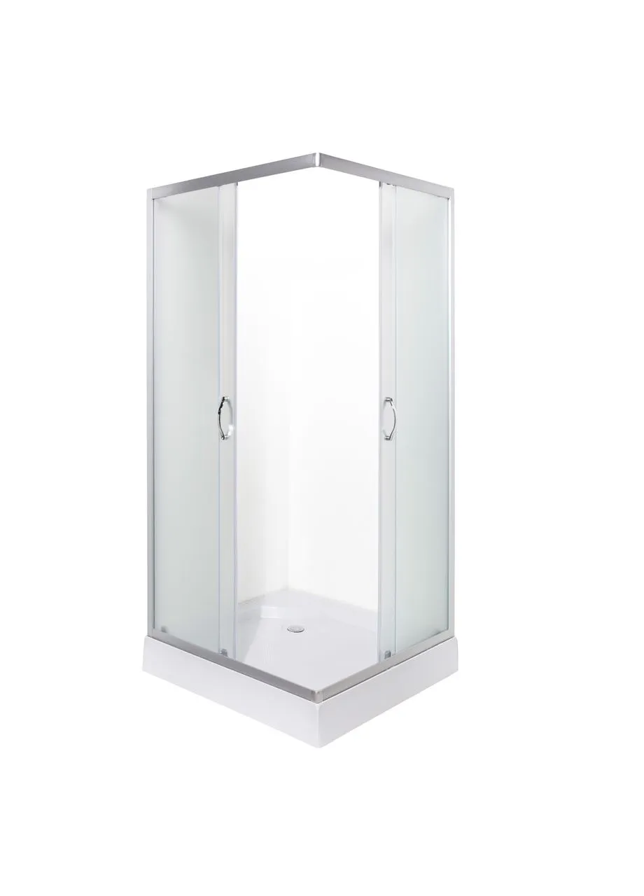 Душова кабіна 20 JK New 80x80x191 мілкий квадратний піддон ( А0055603 ) No Brand (396686661)