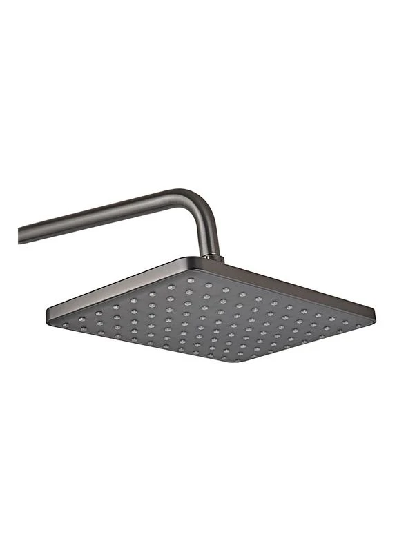 Душова колона із змішувачем та подовжувачем у комплекті Alex Graphite (HB3996) Haiba 003-J (388587311)