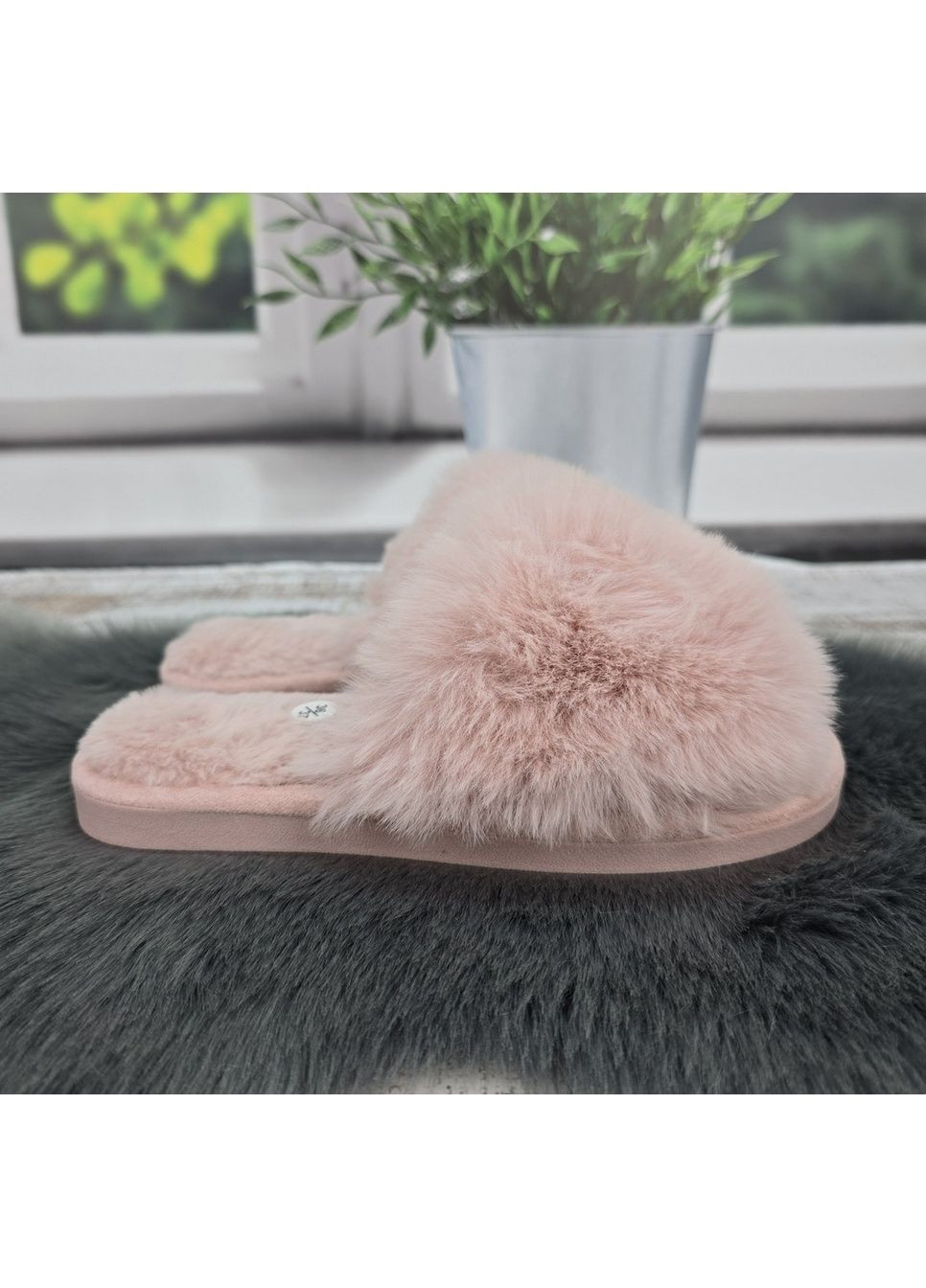 Капці жіночі домашні хутряні Fashion (350879692)