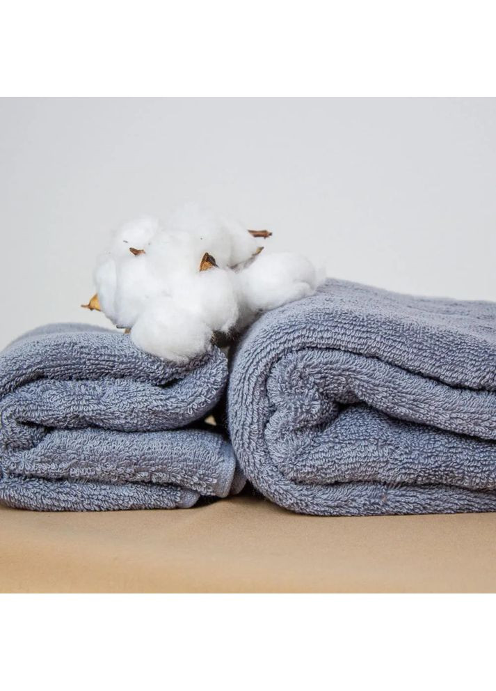 Полотенце для рук Fancy Р-04180_29737 50х90 см серое ТЕП комбинированный