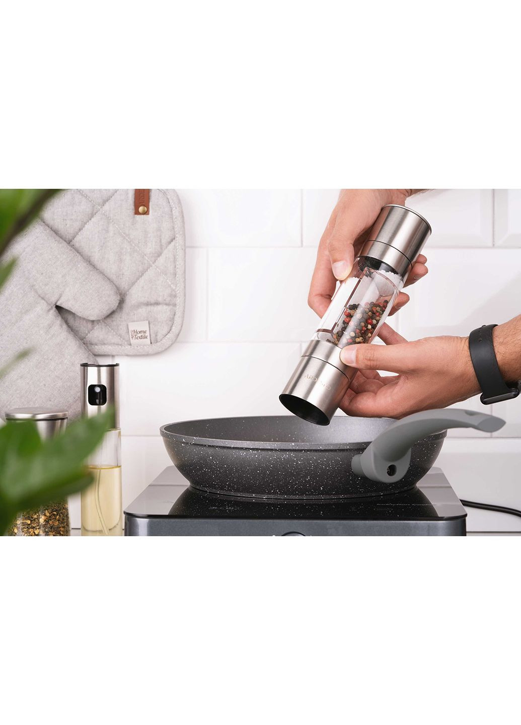 Млинок для солі та перцю 2 в 1 Gemini AR2102SS Ardesto (335079434)
