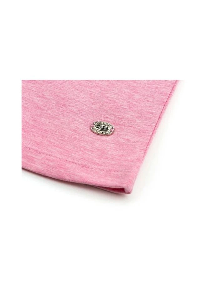 Кофта з мереживною оборкою (10040-80G-pink) Breeze (301146743)