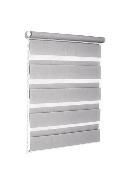 Рулонна штора день-ніч BH 3403 світло-сірий 42х150 См No Brand (361663941)