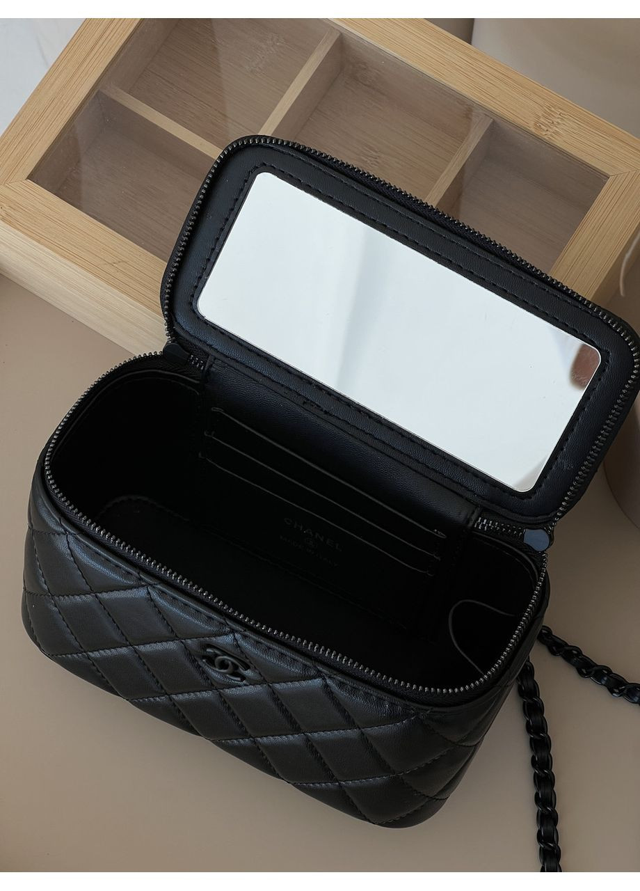 Сумка женская клатч Classic Lambskin Pearl Crush Vanity Bag Prem матовый No Brand (369935542)