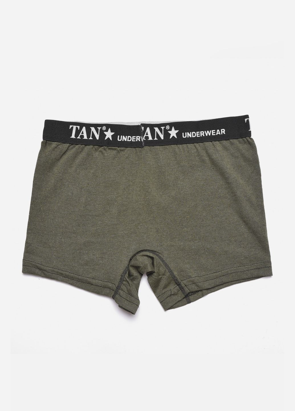 Боксери чоловічі однотонні кольору хакі Let's Shop (302370520)