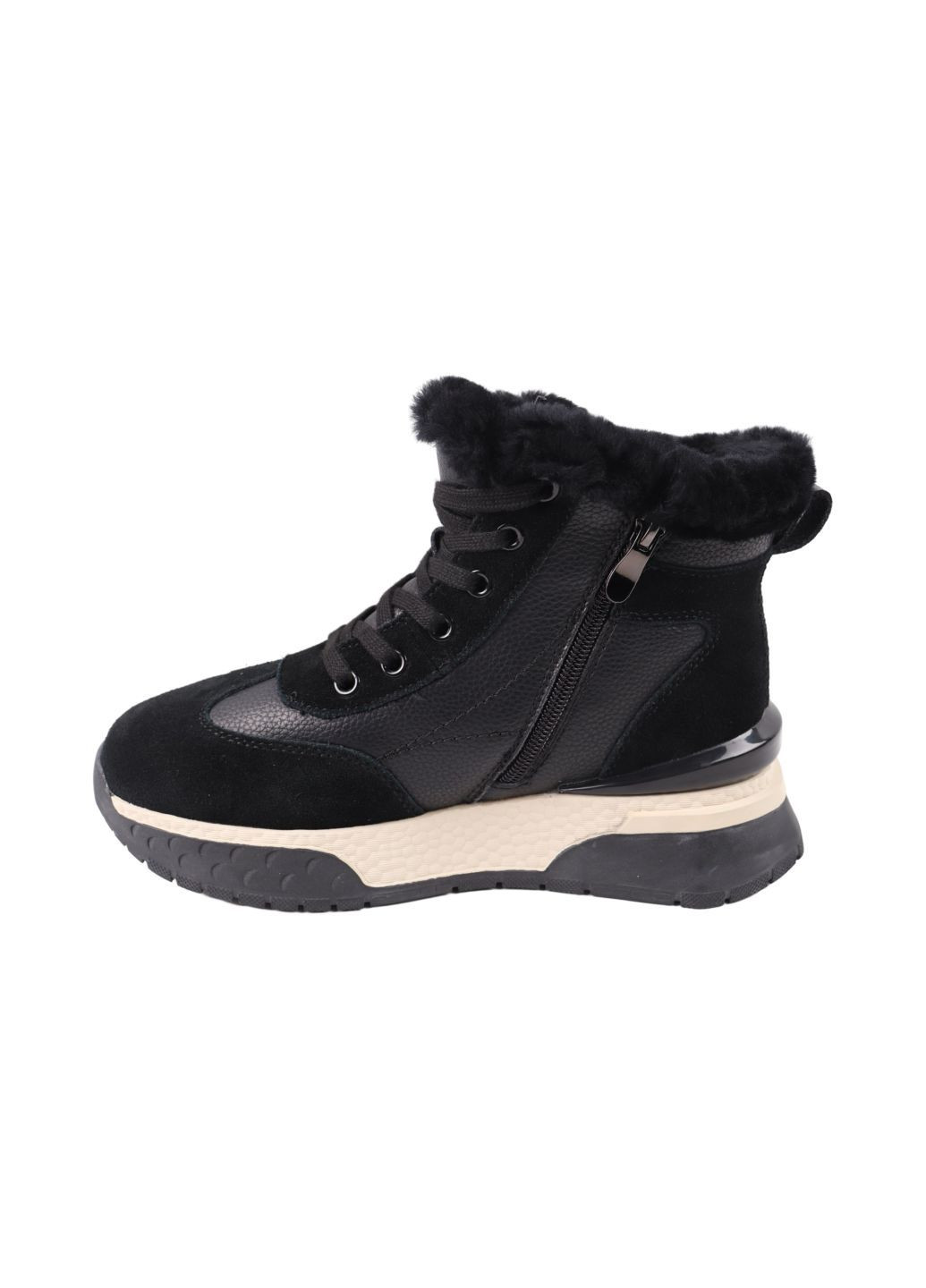 Черевики жіночі чорні натуральна шкіра Sorte Lady 164-25ZHS (308862607)