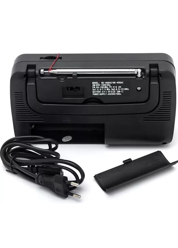 Радіоприймач 5-хвильовий Neeka NK-408 АC на батарейках (1756375739) No Brand (326065609)