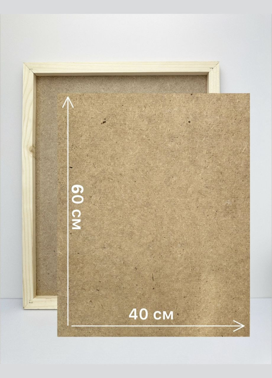 Підрамник 40х60 для алмазної мозаїки з дерев'яною основою ColorArt (333978105)