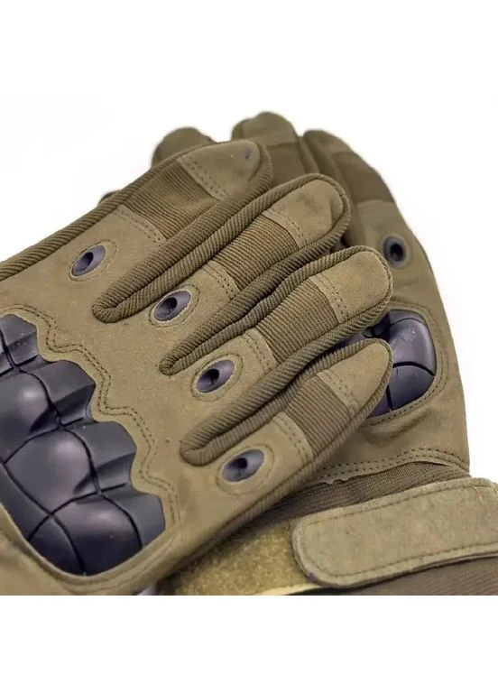 Зимние тактические перчатки сенсорные +5°C до -20°C XL Хаки (23457372501_367) XPRO (393251970)