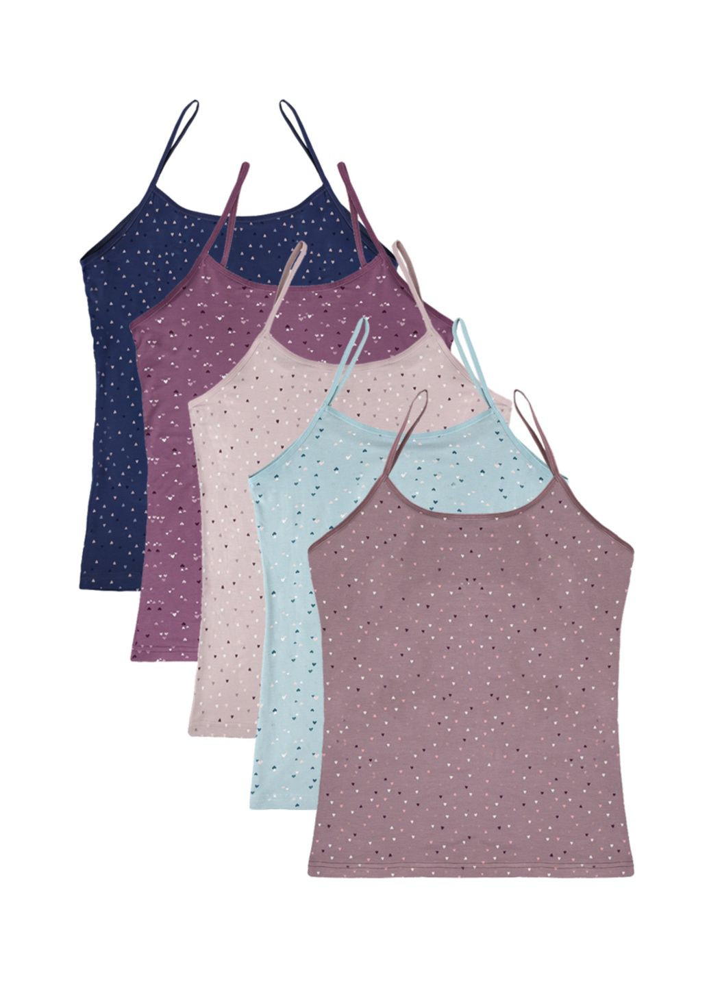 Набор (5 шт) женских майок Donella — 306724823