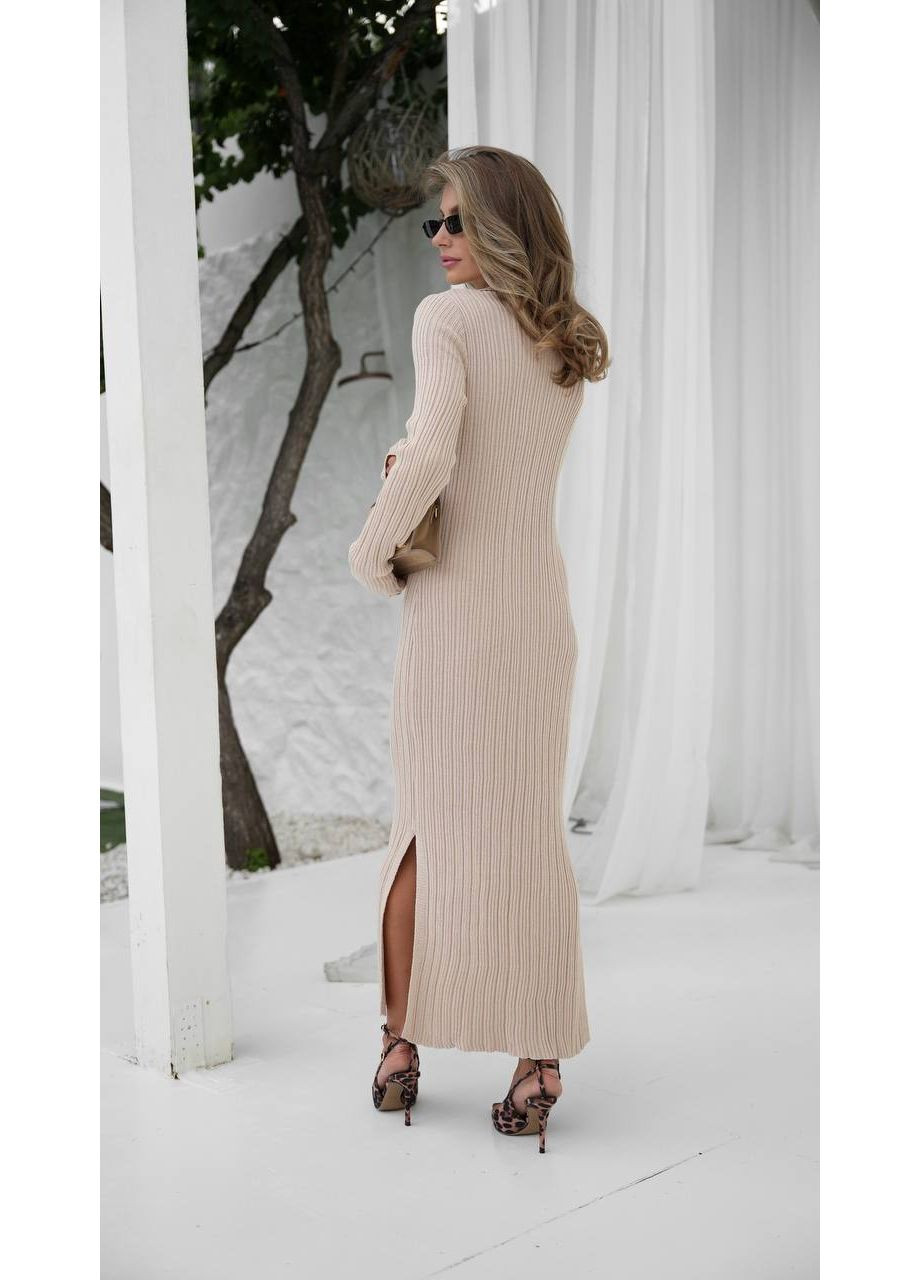 Бежева повсякденний сукня жіноча Україна однотонна