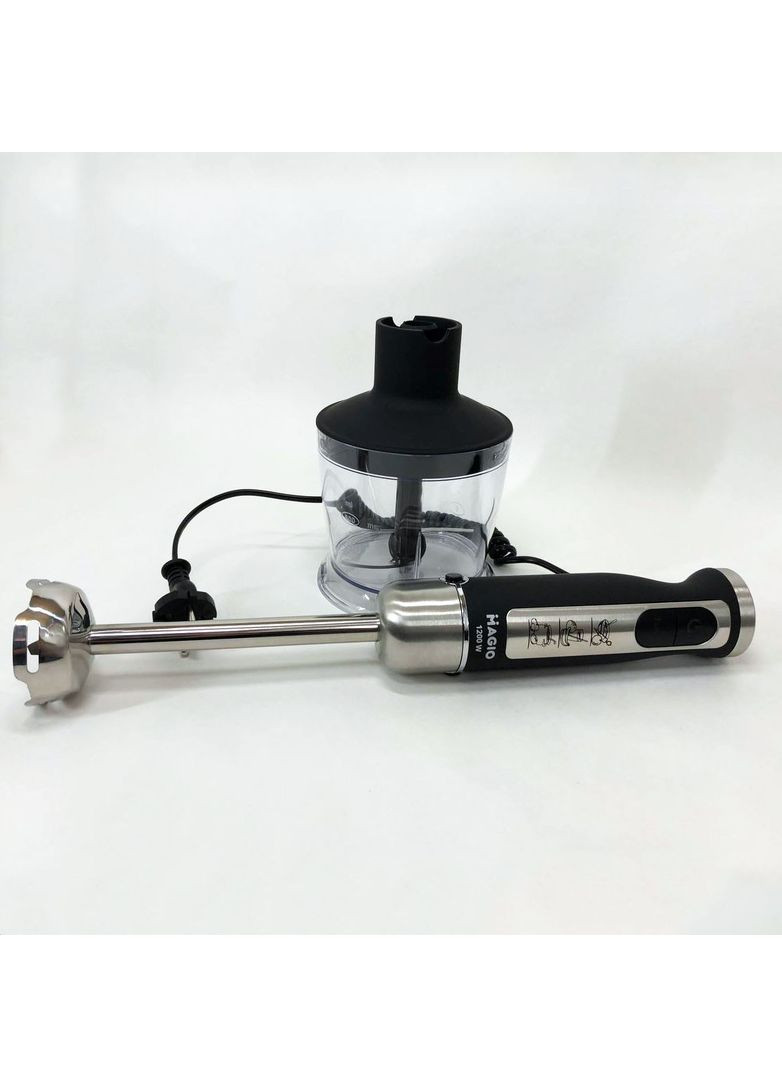 Блендер-подрібнювач занурювальний MG-644 1200 Вт, блендер для дому, блендер для кухні, електричний Magio (367860878)