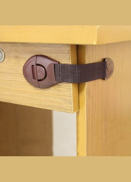 Набор детской защиты Замок блокиратор на шкаф купе, Защита на мебель 6 предметов LELUNO (312000311)