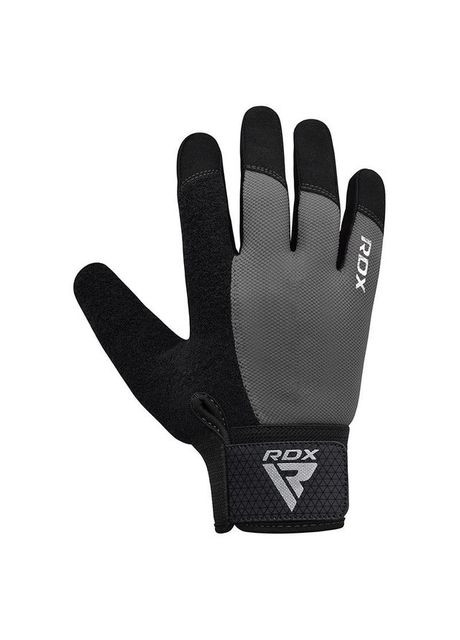 Рукавички для фітнесу W1 Full Finger Plus Grey (A-013081) RDX (317755911)