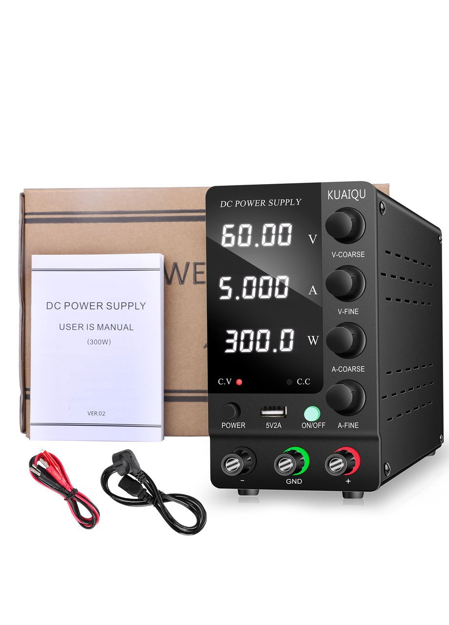 Імпульсний лабораторний блок живлення C605 чорний SPS (369608341)