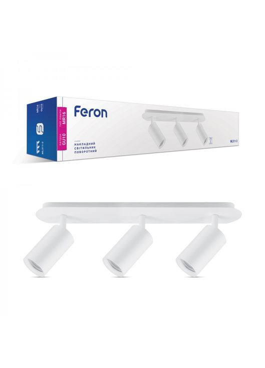 Накладной поворотный светильник ML311-3 под лампу Feron (365651817)