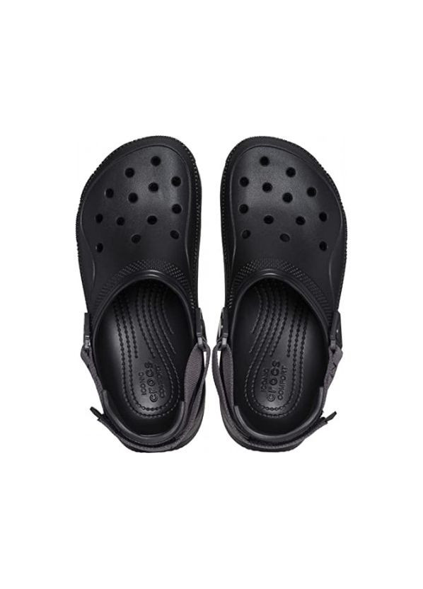 Черные женские кроксы hiker xscape clog m4w6--23 см black 208365 Crocs