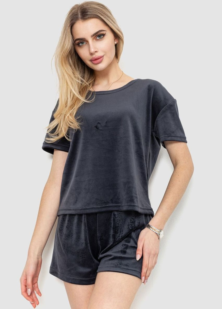 Домашний костюм велюровый Ager 102R272-3 (293849792)