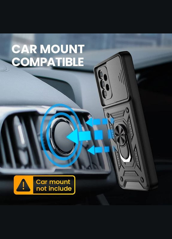 Ударостійкий чохол Camshield Serge Ring для Samsung Galaxy A53 5G Black No Brand (340064260)