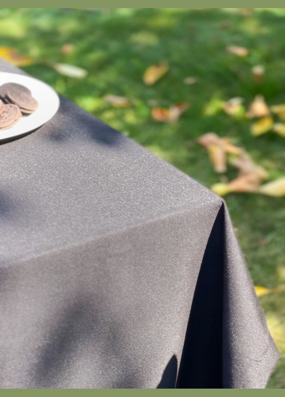 Водоотталкивающая Скатерть " однотон" 130х100 см (+ 2 салфетки 30х40) No Brand (317275619)