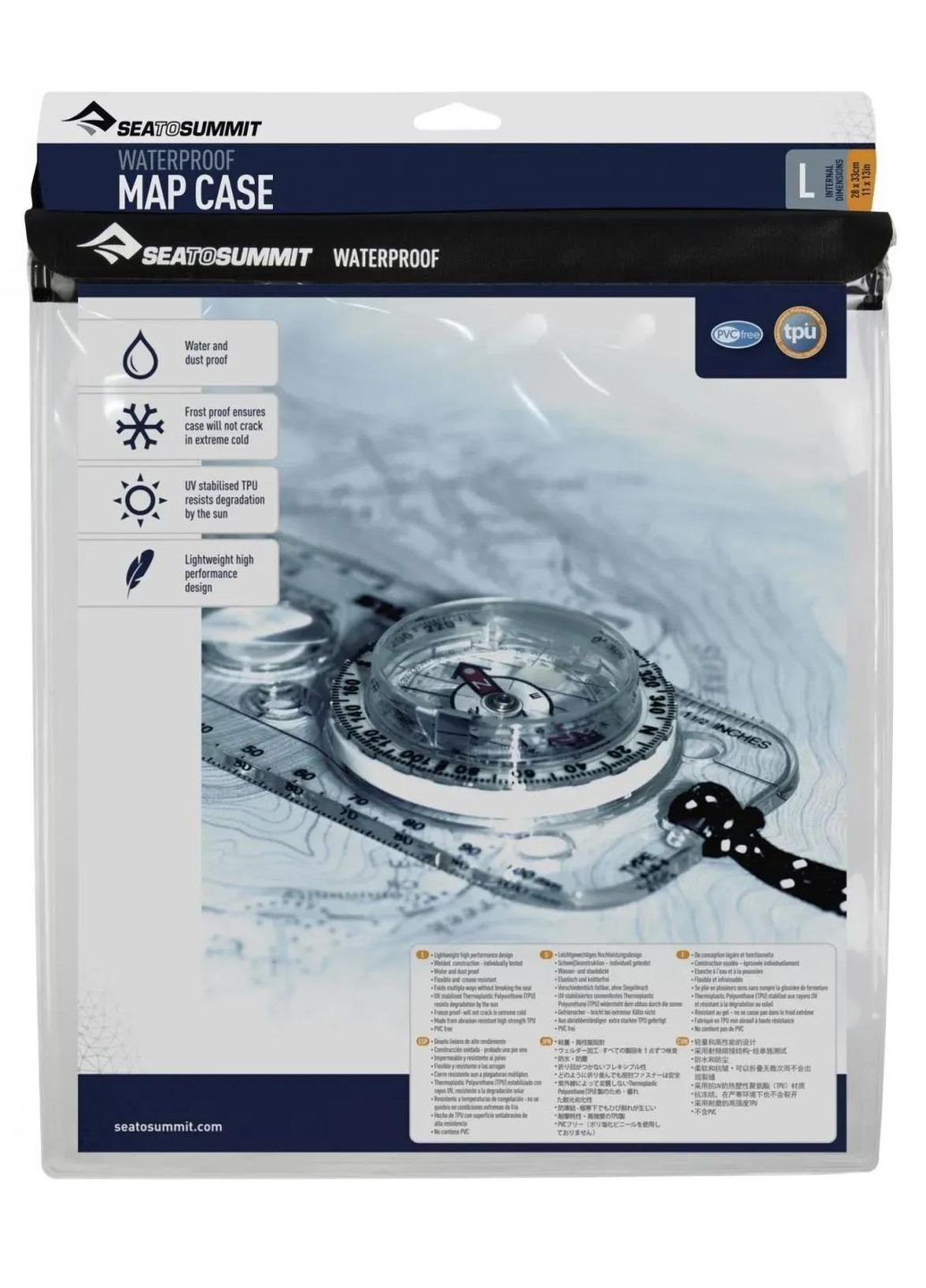 Чохол для мапи Sea to Summit Waterproof Map Case, L None (361659829)