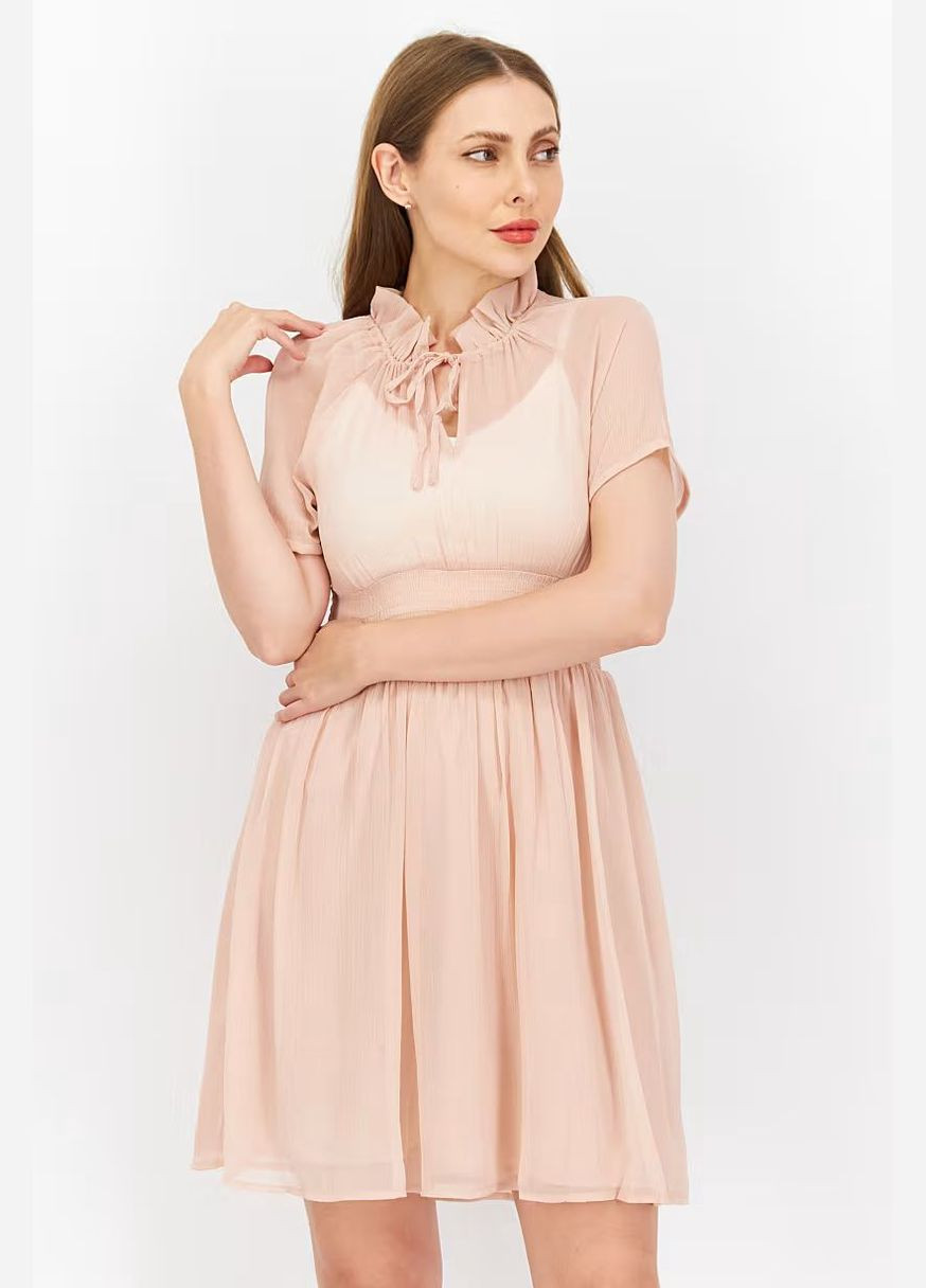 Світло-рожева сукня літо,блідо-рожевий, NA-KD