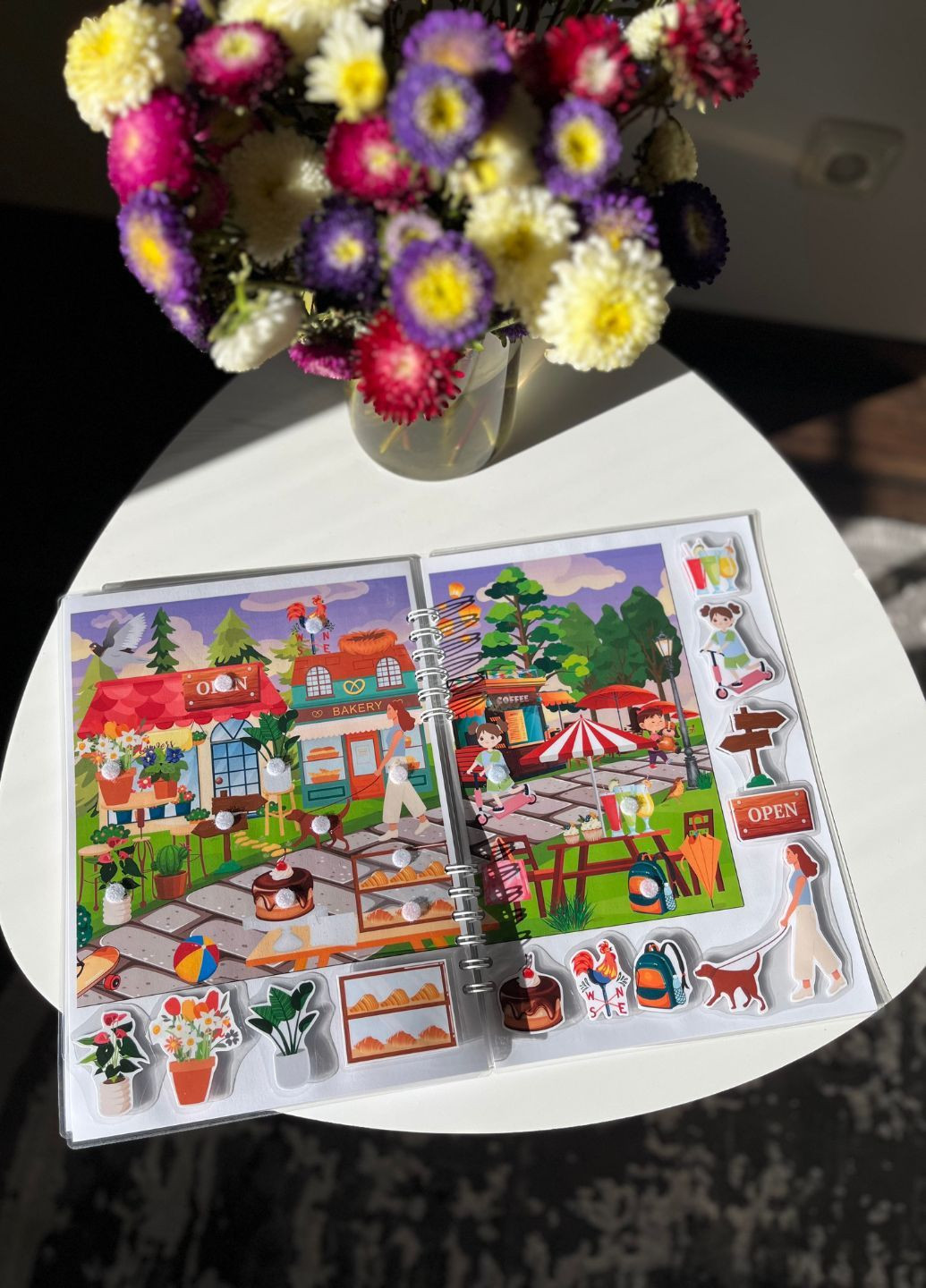 ЛИПУЧИЙ ВІМЕЛЬБУХ.У МІСТІ Україна Книга на липучках (363553842)