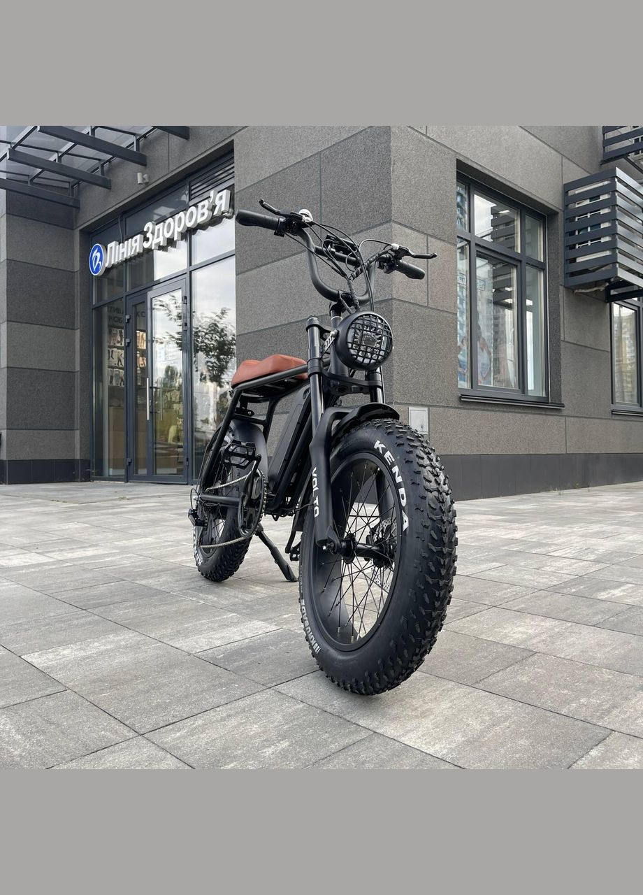 Электровелосипед Сapital 20" 750W 13Ah PAS алюминиевая рама, Черный VOLTO (328599488)