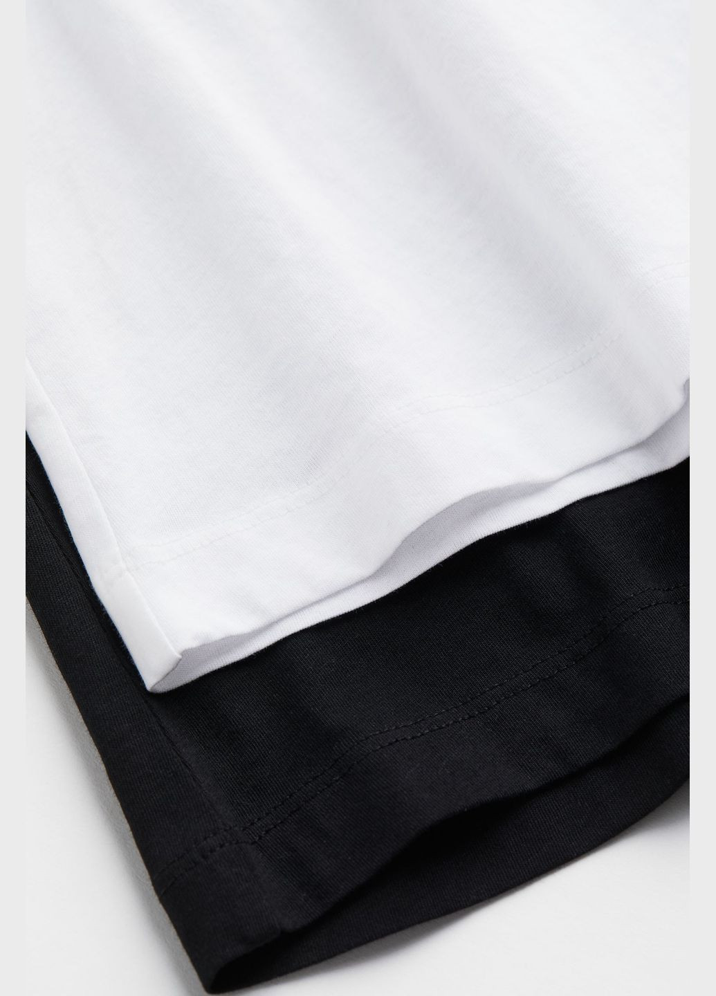 Белая летняя футболка (2шт) H&M