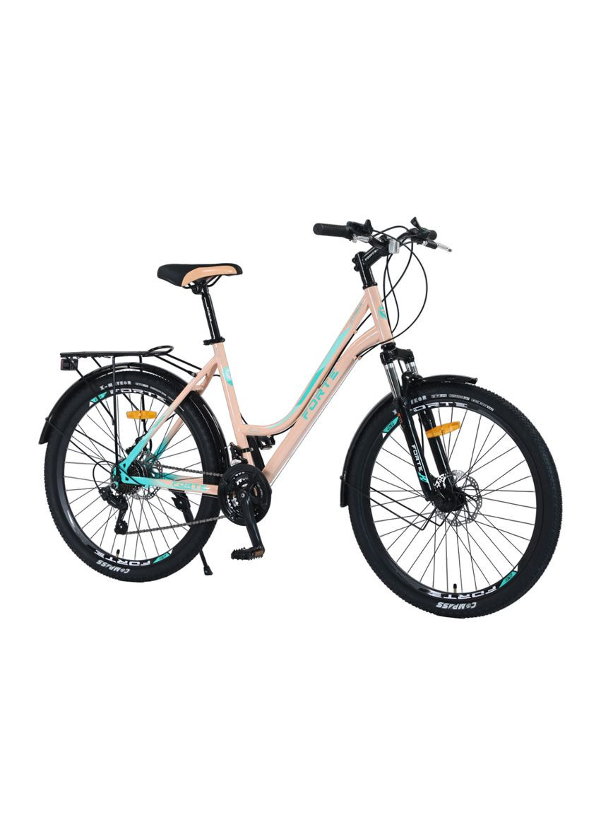 Велосипед Evrika 19"/26" блакитно-бежевий Forte (315559221)