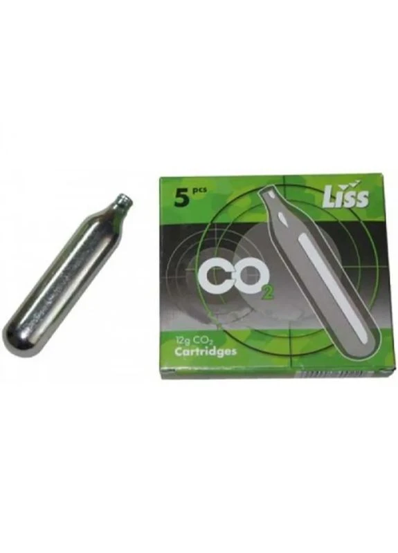 Баллон CO2 12g 5 шт/уп (1752.00.67) LISS (397467545)