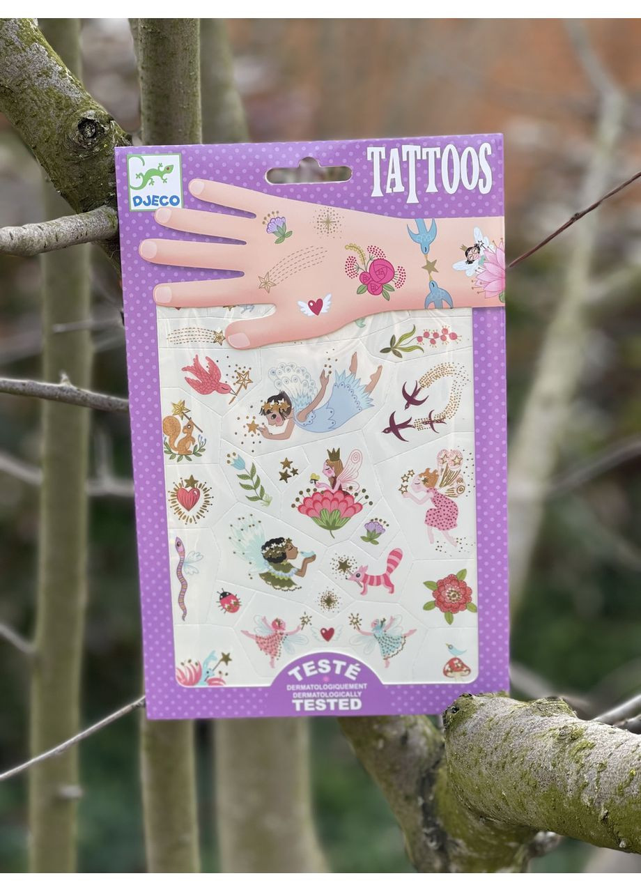 Набір дитячих татуювань Казкові друзі DJ09599 Djeco (362315095)