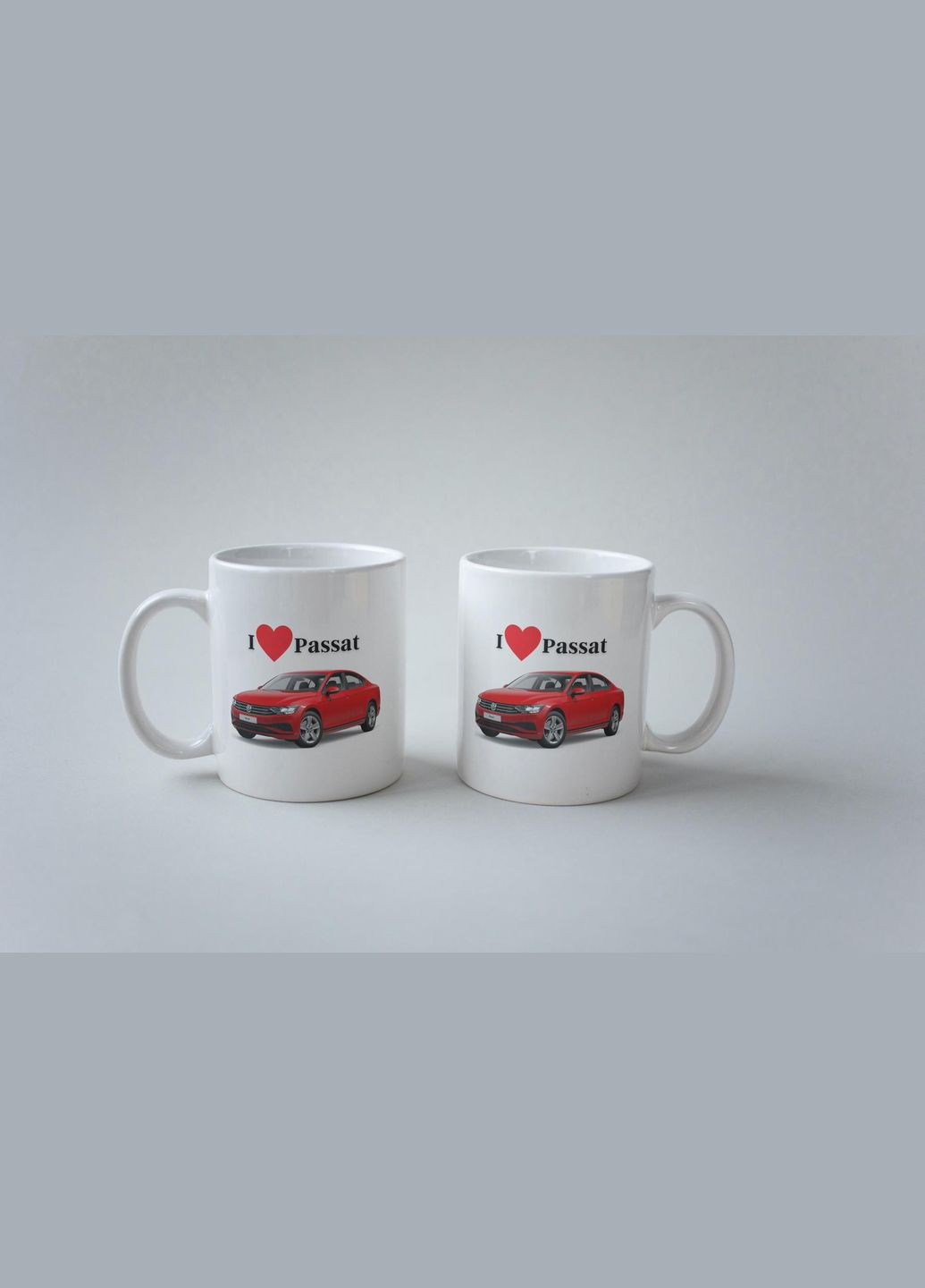 Кружка з принтом "I Love Passat" 330 мл Біла No Brand (324263459)