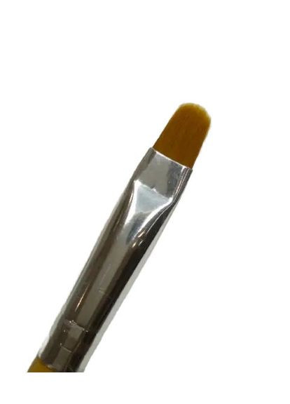 Пензель номер 8 для полігеля, акригеля, нарощування нігтів гель Mileo (299384807)