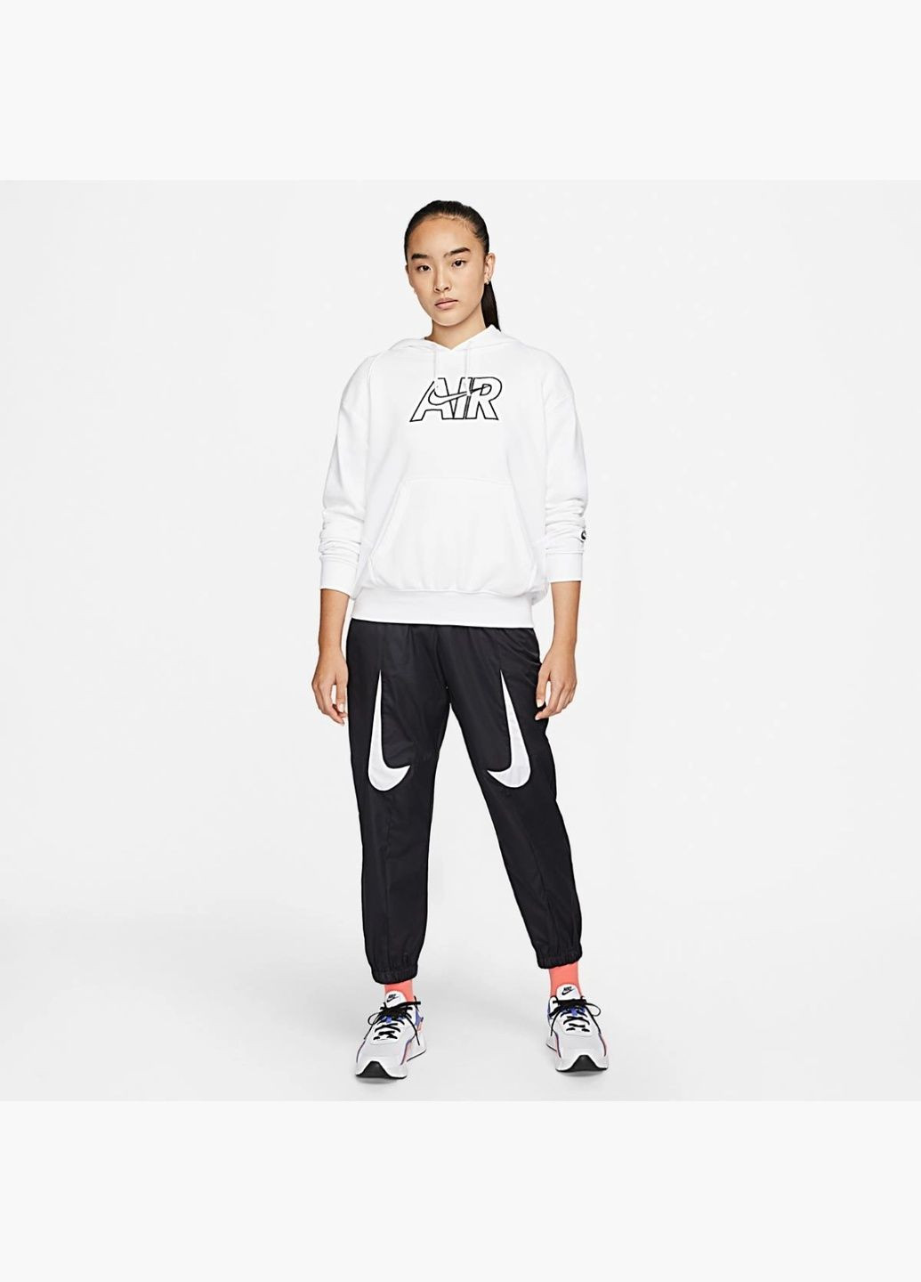 Брюки женские W Nsw Wvn Mr Pant Amd Black DM6086-010 Nike (326784120)