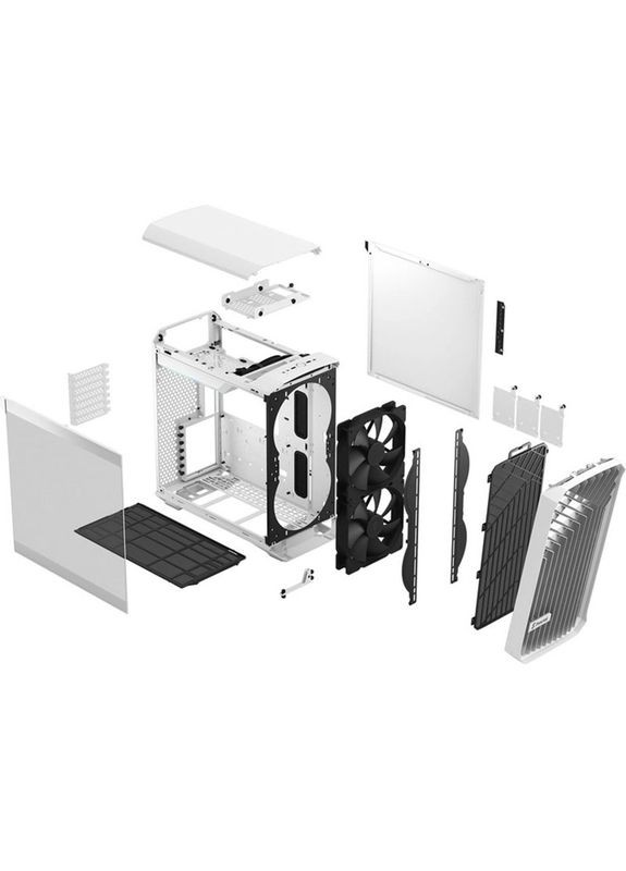 Корпус Torrent Compact White TG Clear Tint (FD-C-TOR1C-03) FRACTAL DESIGN (348058086)