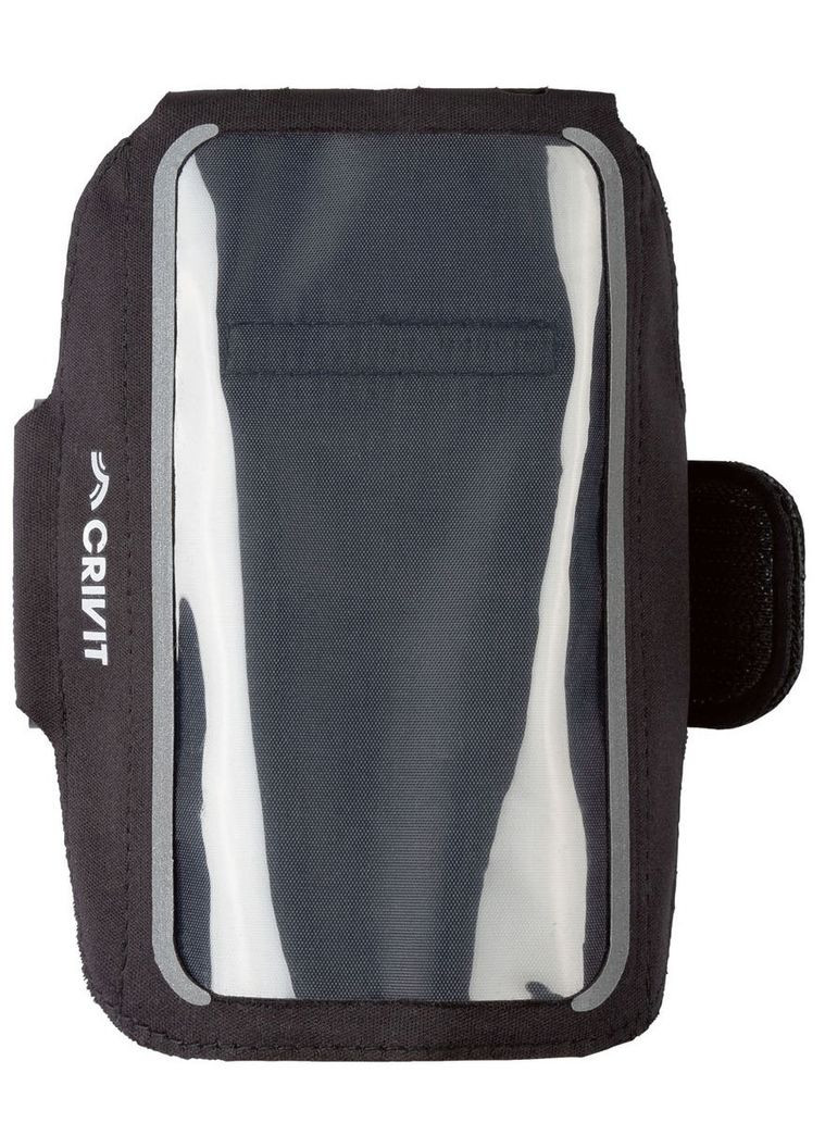 Еластична сумка для бігу на руку Crivit чорна No Brand (361156585)