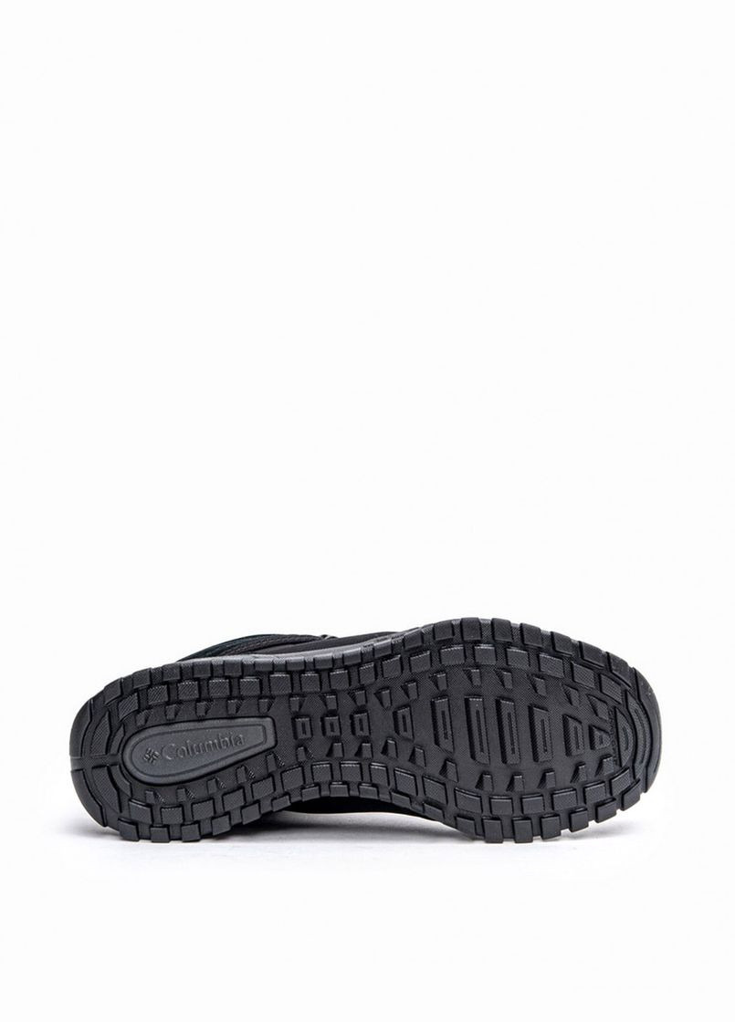 Черные осенние мужские ботинки 1950921-010 черный ткань Columbia