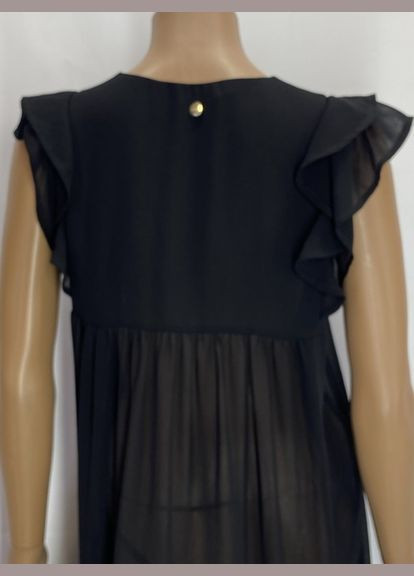 Черное коктейльное платье платье-комбинация Liu Jo однотонное