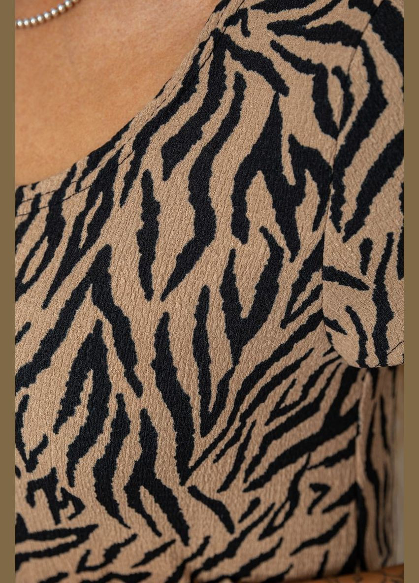 Бежева повсякденний сукня без рукавів вільного крою для прогулянок весняно-літня чорна (sku_102r5262) No Brand однотонна