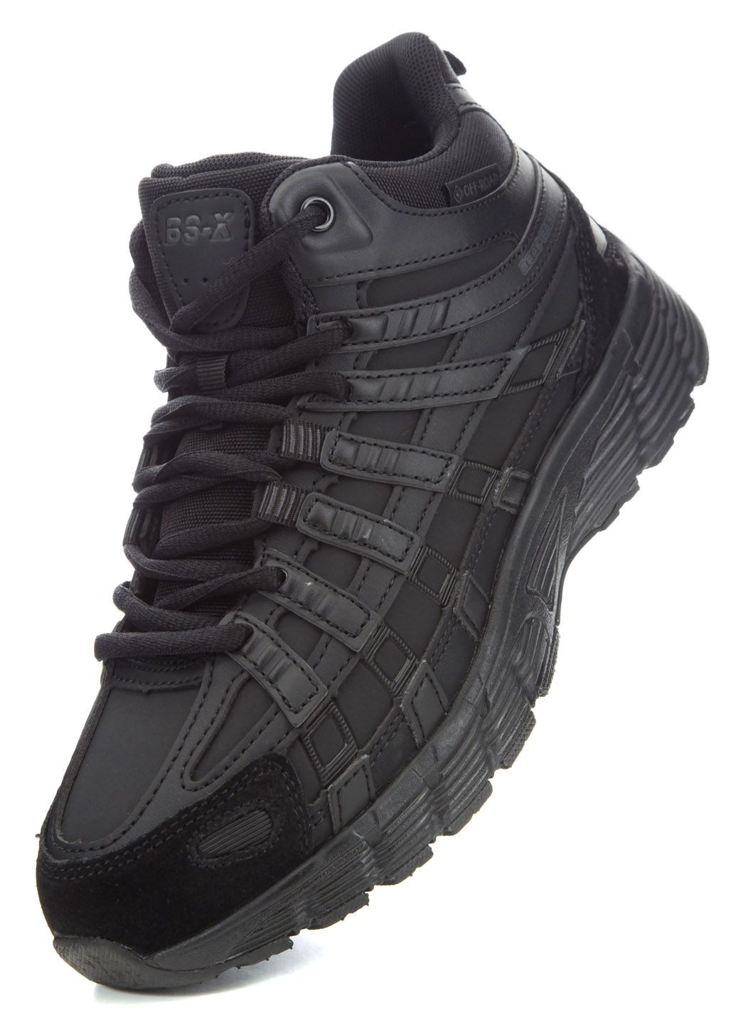 Черные зимние кроссовки мужские Baasploa