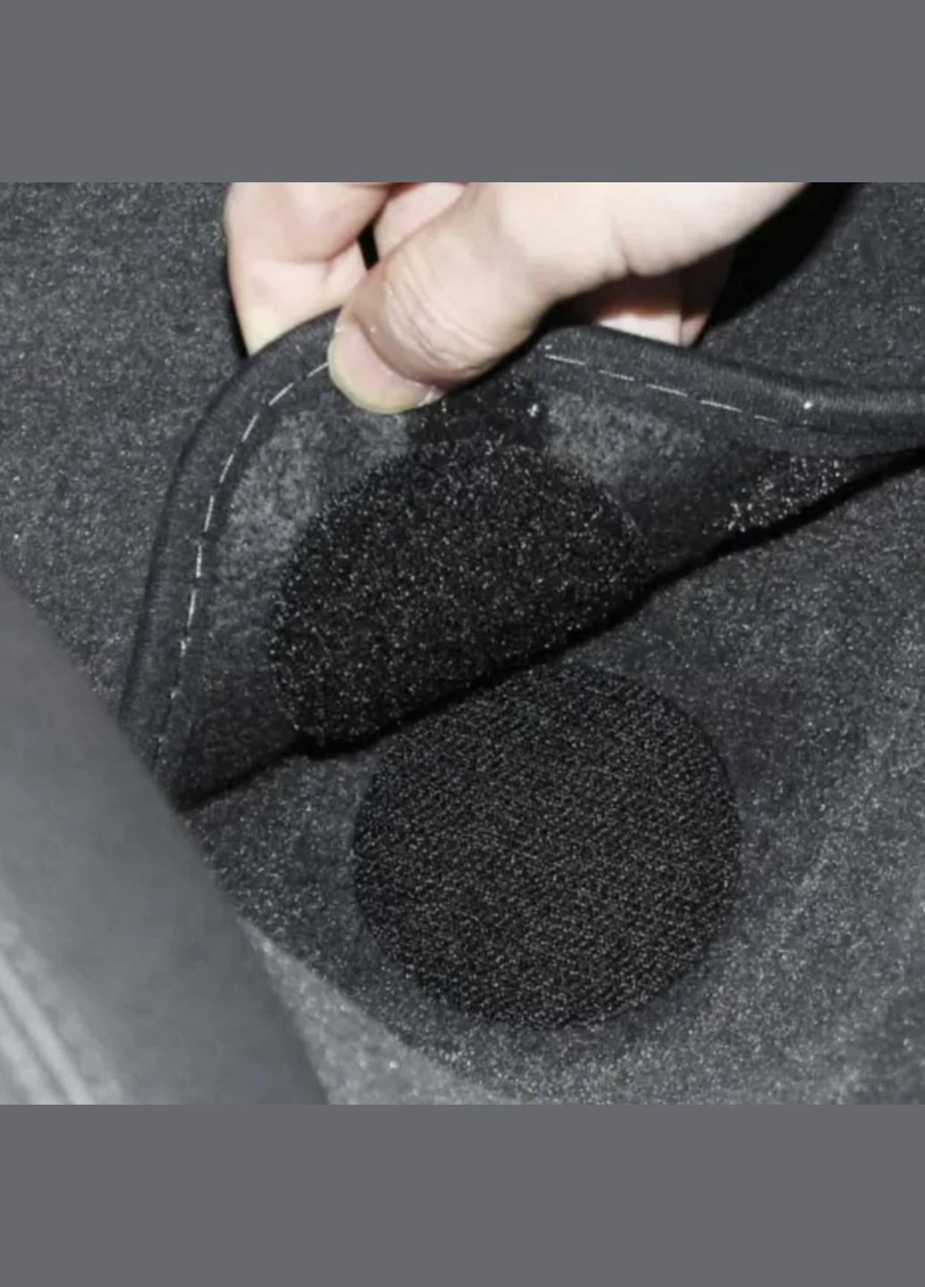 Фиксаторы Липучки универсальные противоскользящие для ковра покрывала диванных подушек 5 штук Черный CHOICE (317297573)