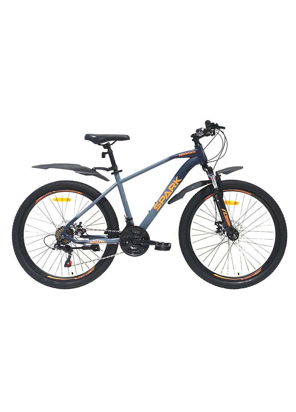 Велосипед SANDSTROM 26", размер M, рама 17", 2025, серый с темно-серым Spark (369650285)