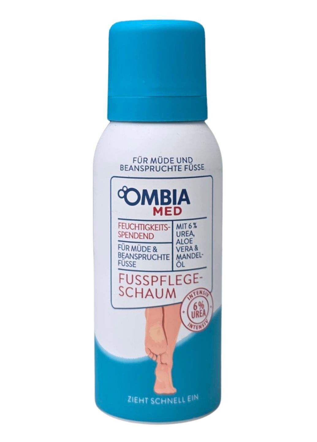 Піна для догляду за ногами Med Fusspflege Schaum 6% Urea 100 мл Ombia (333935235)