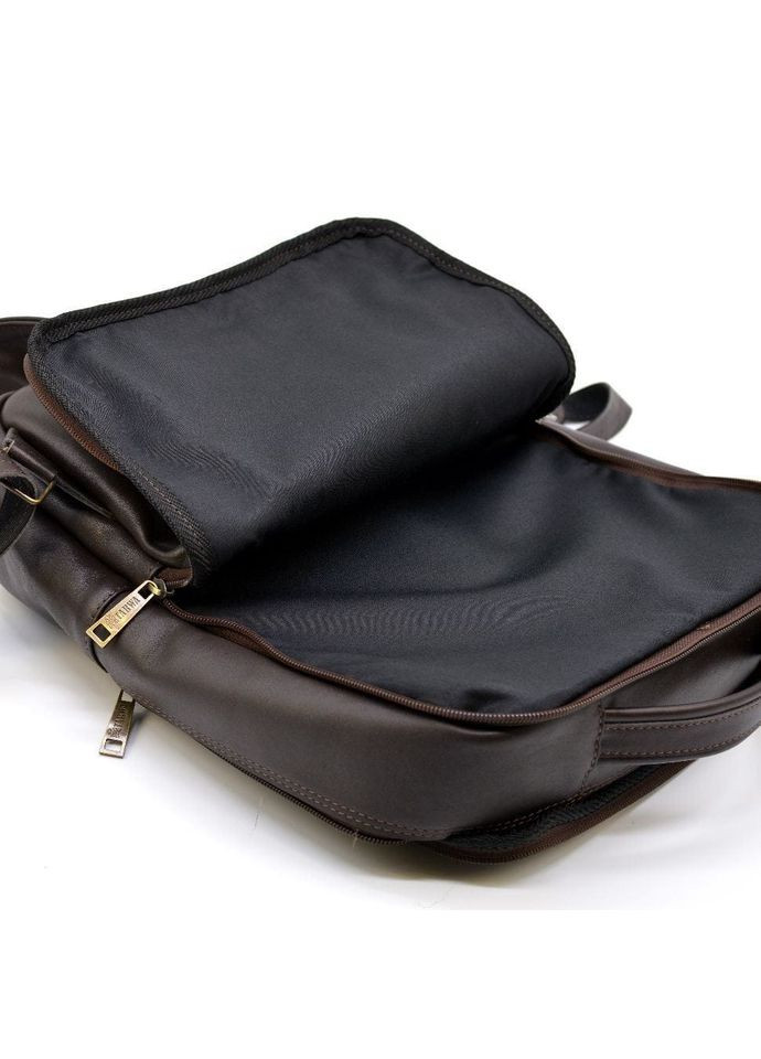 Шкіряний чоловічий рюкзак коричневий GC-7280-3md TARWA (328449963)