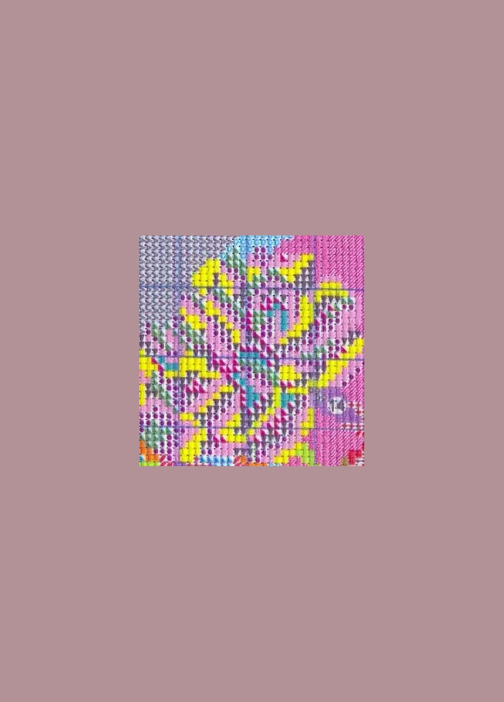 Набір для вишивання за нанесеною на канву схемою "The peony vase 2". AIDA 14CT printed, 35*45 см Joy Sunday (313612789)